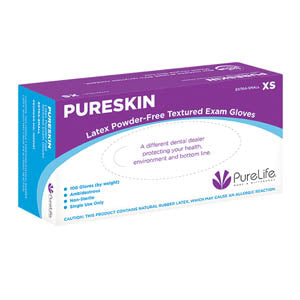 PureSkin Latex Powder-Free Gloves