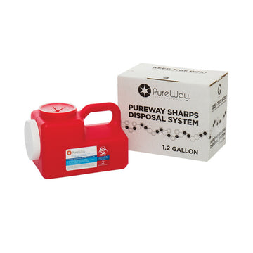 1.2 Gallon Sharps Disposal Container System