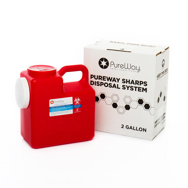2 Gallon Sharps Container Disposal System